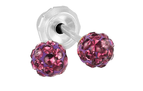 Inverness 679C Krystall Lilla Pave Ball 4mm