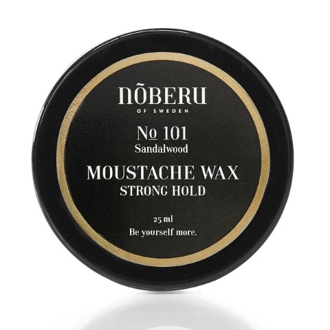 Noberu Moustache Wax Strong Hold Sandalwood
