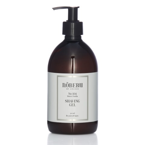 Noberu Shaving Gel Tobacco Vanilla