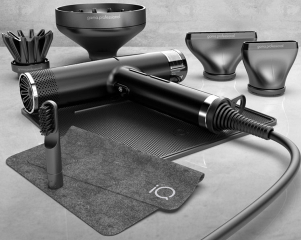 Føner Ga.Ma IQ2 svart