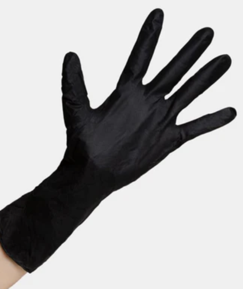 Framar Hansker Nitril Midnight Mitts L