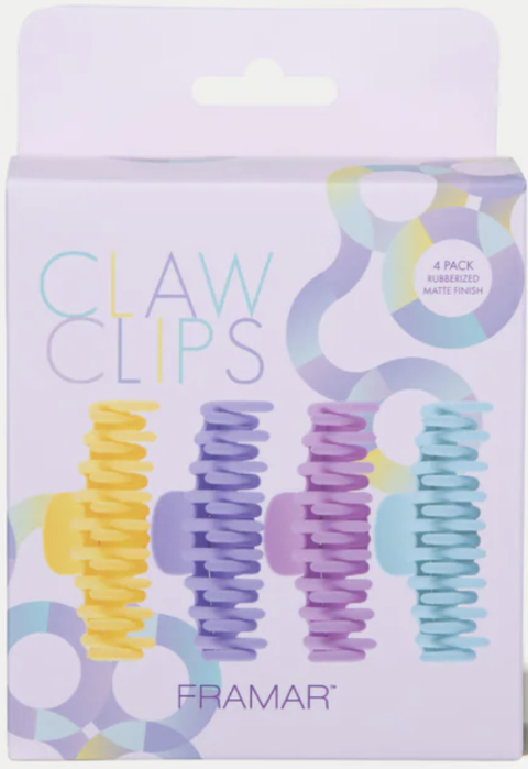 Framar Claw Clips Pastel