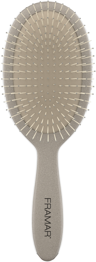Framar Detangle Brush Neutrals Sage Birch