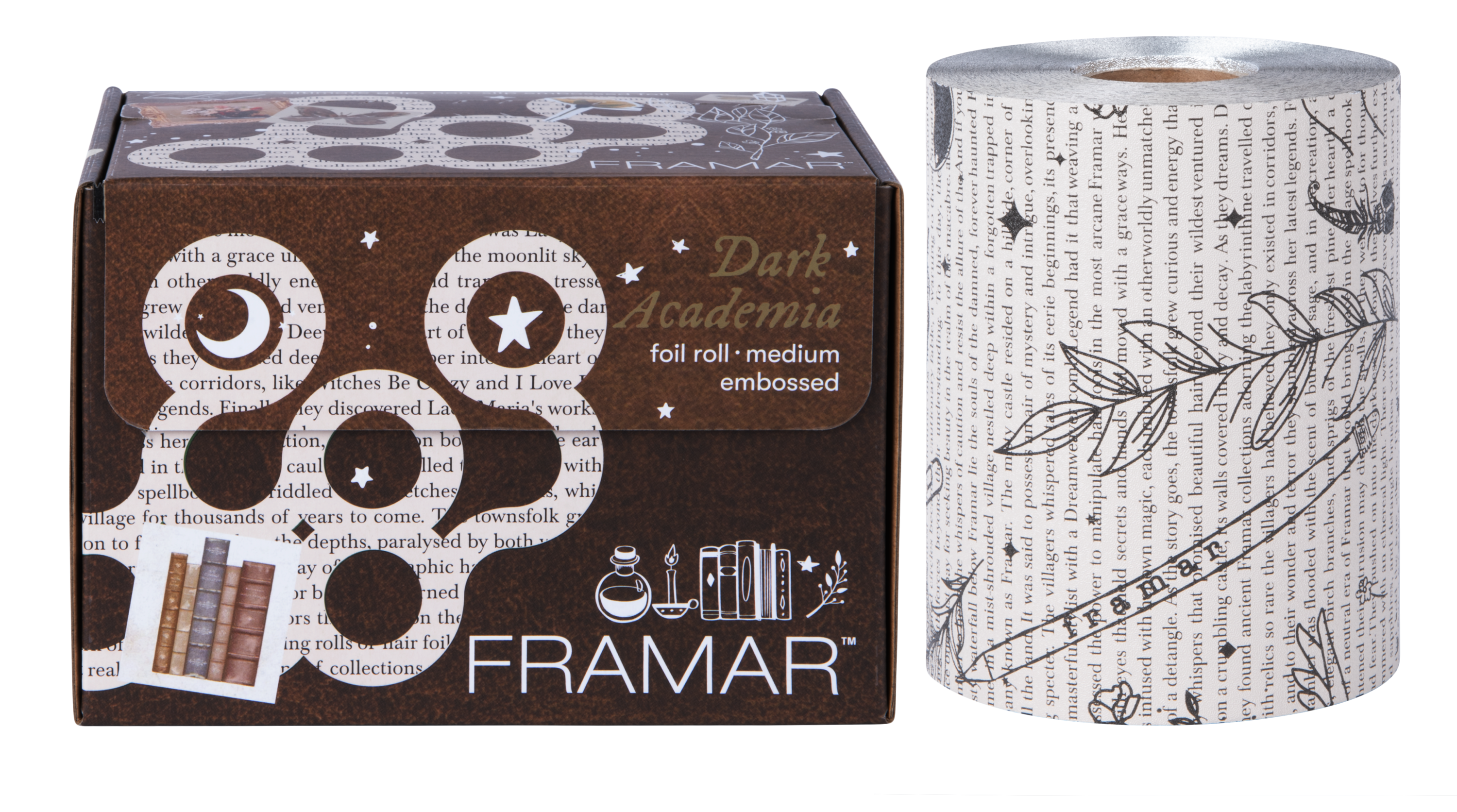 Framar Folie Embossed Dark Academia
