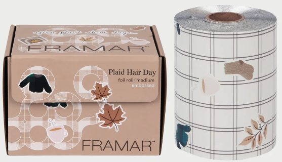 Framar Folie Embossed Plaid Hair Day