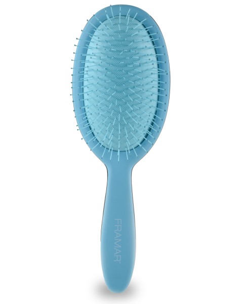 Framar Detangle Brush-Peek a Blue